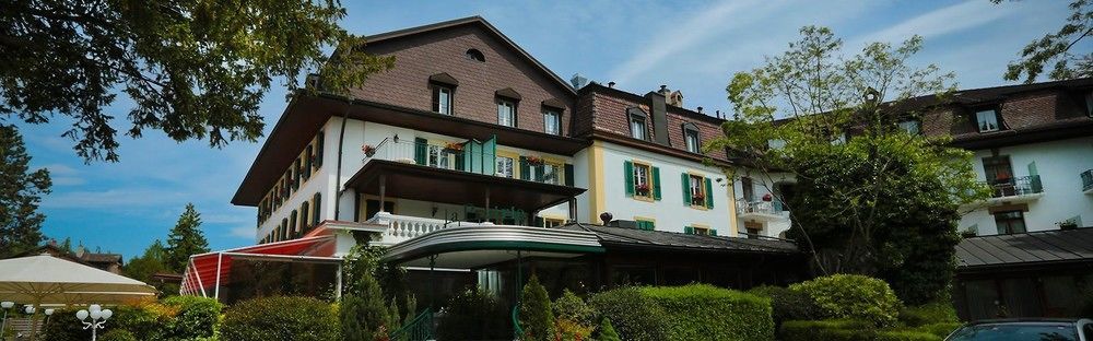 Hotel La Prairie, Swiss Bike Hotel Yverdon-les-Bains Exteriér fotografie