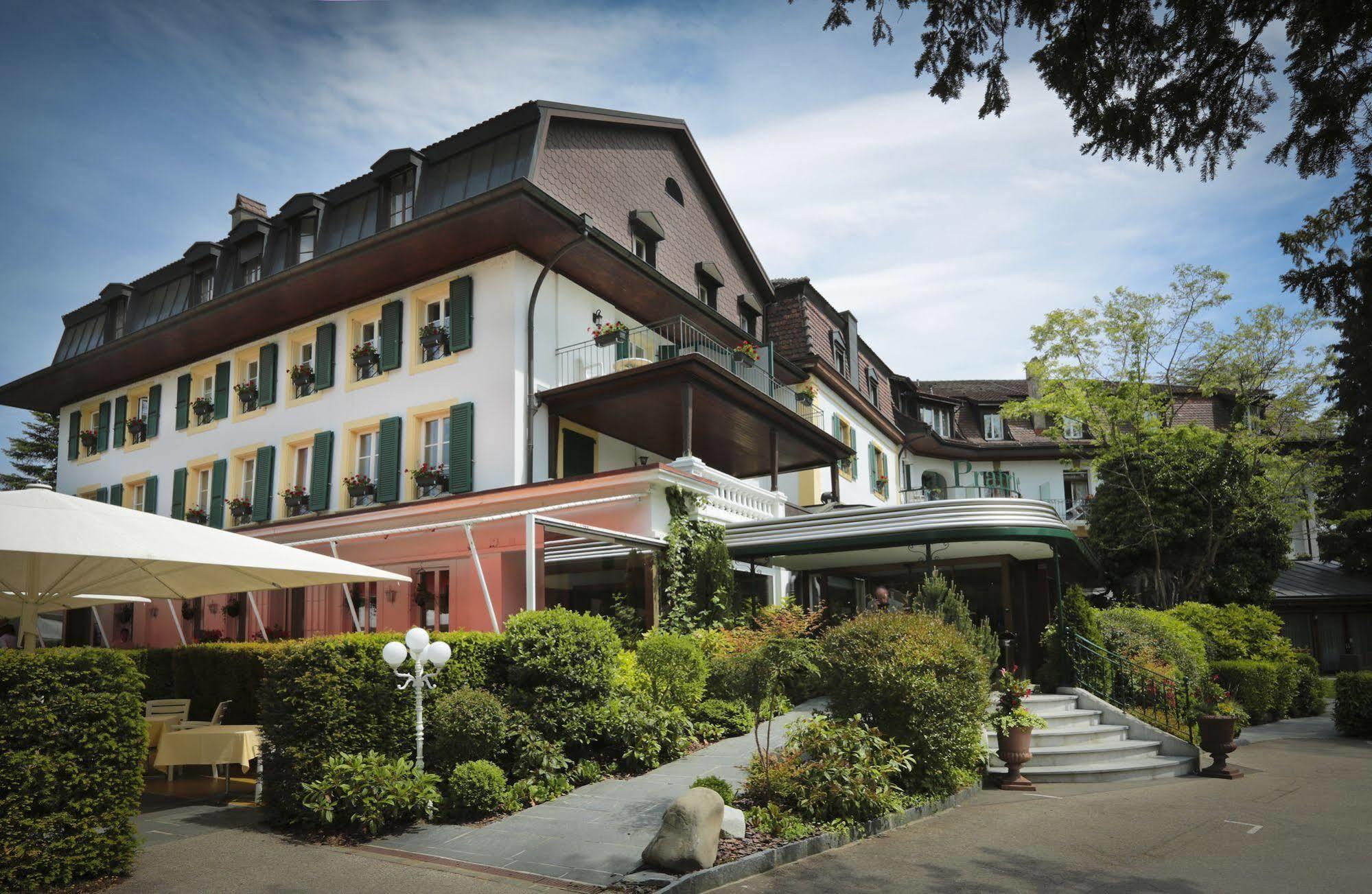 Hotel La Prairie, Swiss Bike Hotel Yverdon-les-Bains Exteriér fotografie